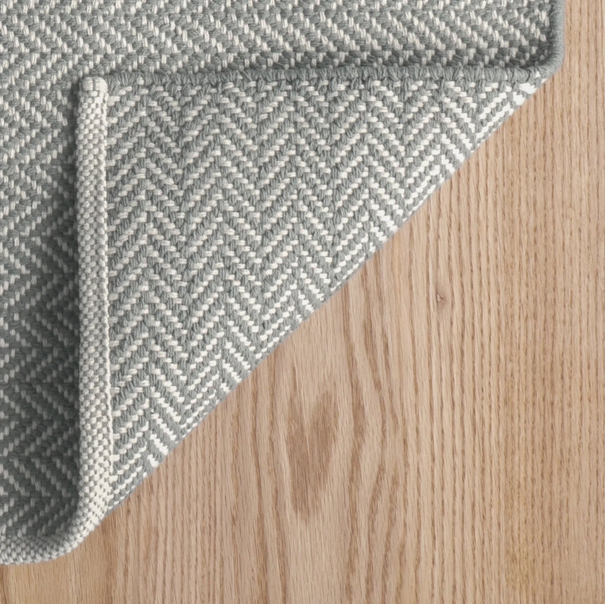 dash albert herringbone rda360 swedish blue rug