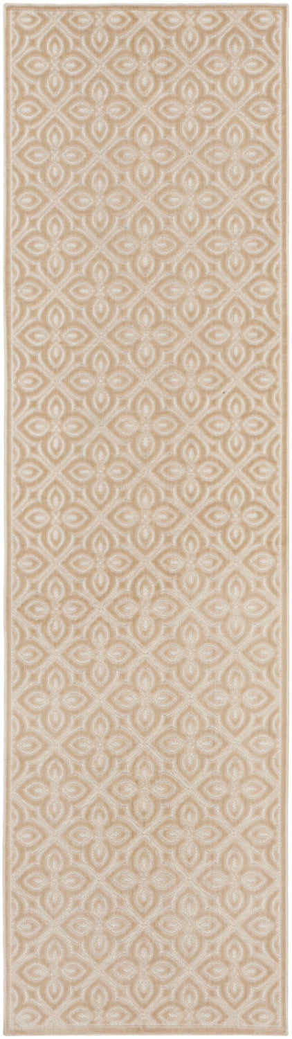 nourison washable charm wch03 beige ivory rug