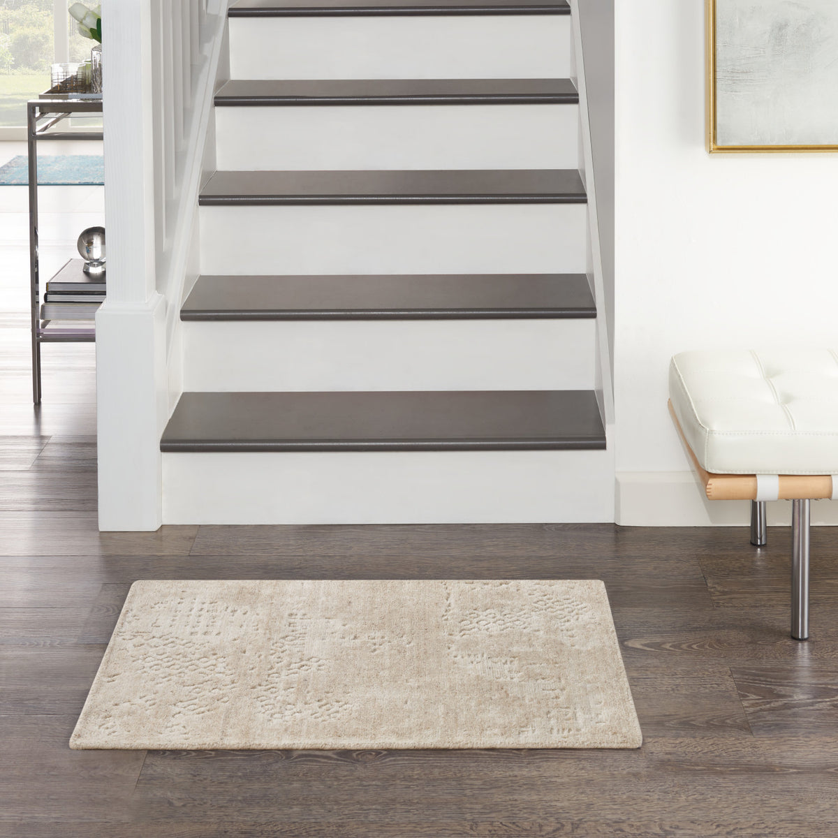 nourison harmony hay07 ivory rug