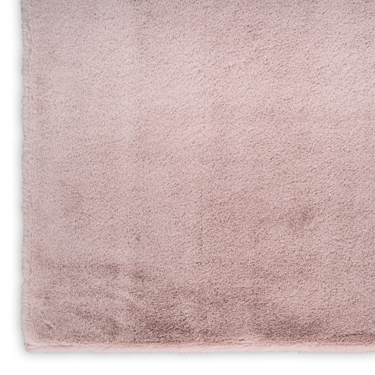 nourison soft plush rabbit fur sff01 lavender rug