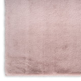 nourison soft plush rabbit fur sff01 lavender rug