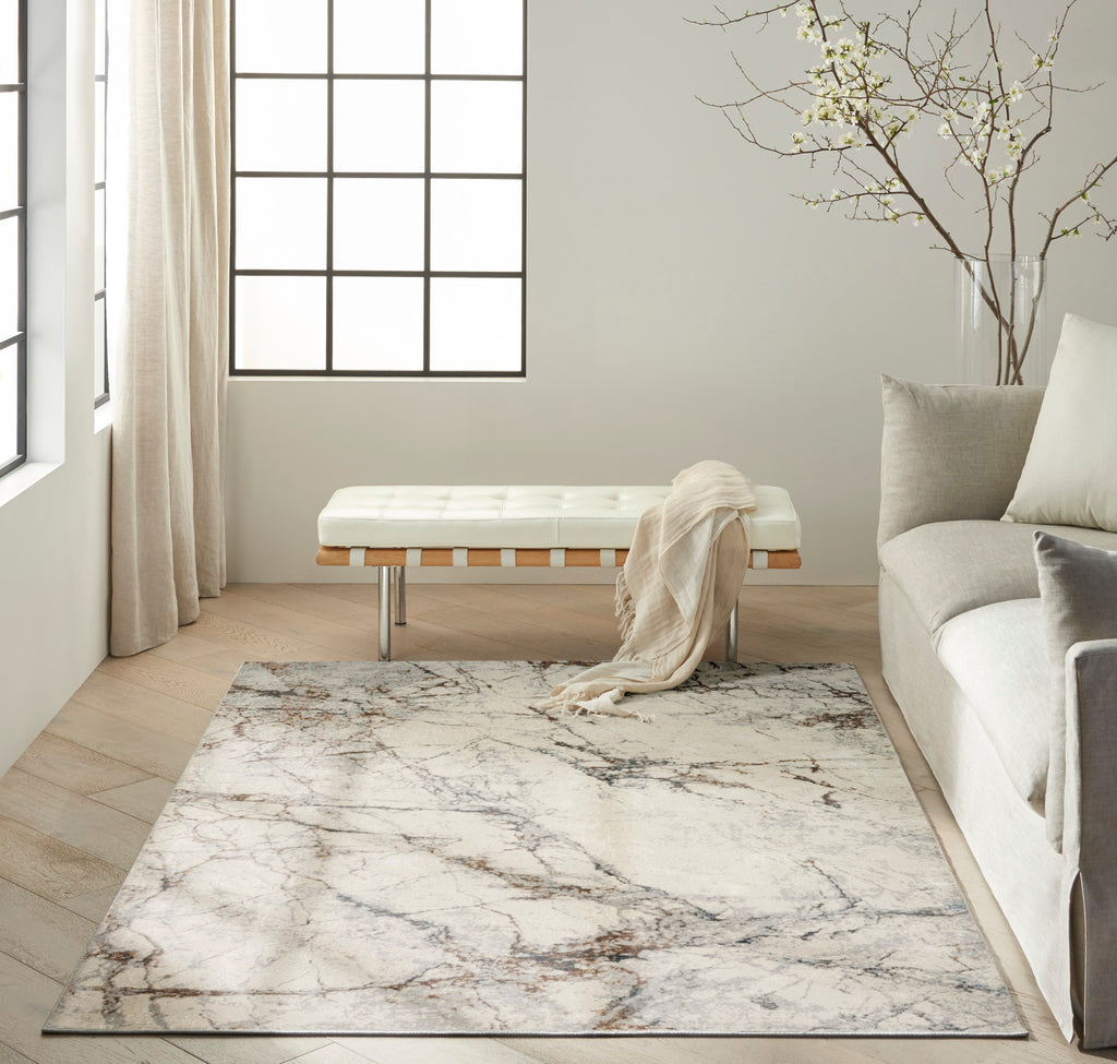 nourison ck073 compass cmp02 ivory multicolor rug