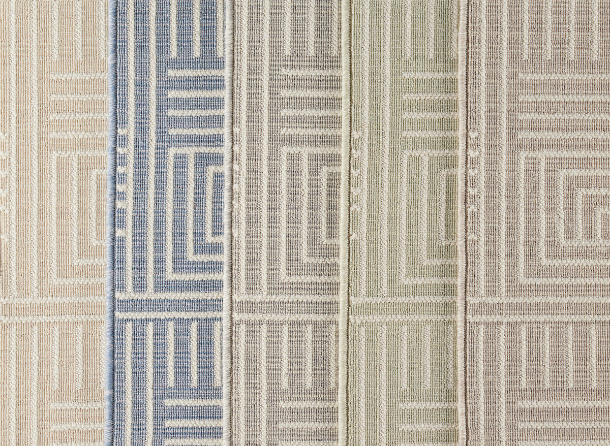 rugs done right custom bel air muhll shell ivory rug