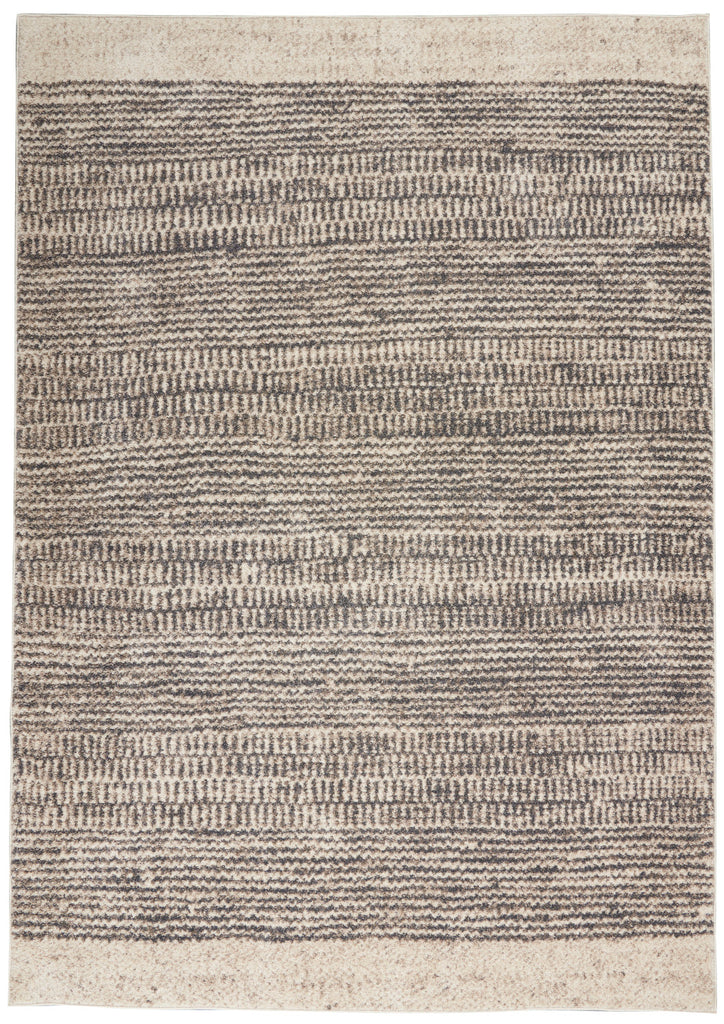 nourison etched ck72 ivory grey rug