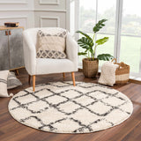 Hauteloom Wallagrass WAL Charcoal Machine Made Polypropylene Rug