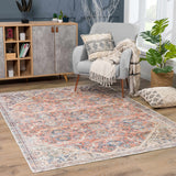 Hauteloom Konstantina HGEBKONSTA1 Peach Machine Made Rug