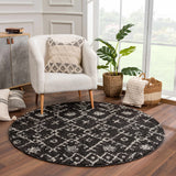 Hauteloom Thetford THET Charcoal Machine Made Polypropylene Rug