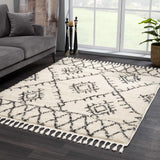 Hauteloom Emlenton EML Charcoal Machine Made Polypropylene Rug