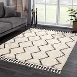 Hauteloom West End WES Charcoal Machine Made Polypropylene Rug