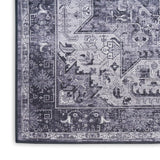 nourison nourison washables nwb15 charcoal grey rug