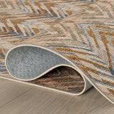 dash albert teahouse da2405 natural machine washable polyester rug