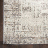 nourison elation etn05 ivory grey rug