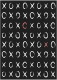 nourison imagination ima18 black rug