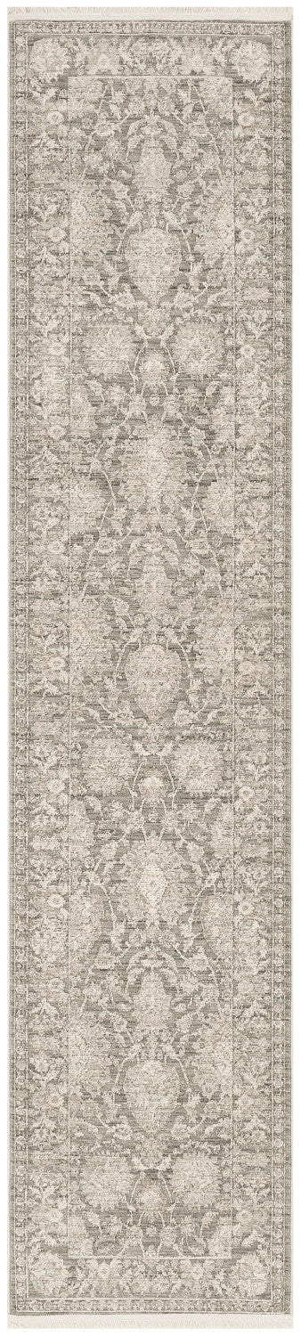 nourison shadows shw08 sage ivory rug