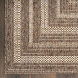nourison tulum tlm04 brown rug