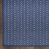 nourison horizon indoor outdoor hoz02 navy rug