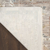 nourison antique fusion anf02 ivory multicolor rug