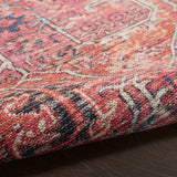 nourison new concept washables sr102 brick rug