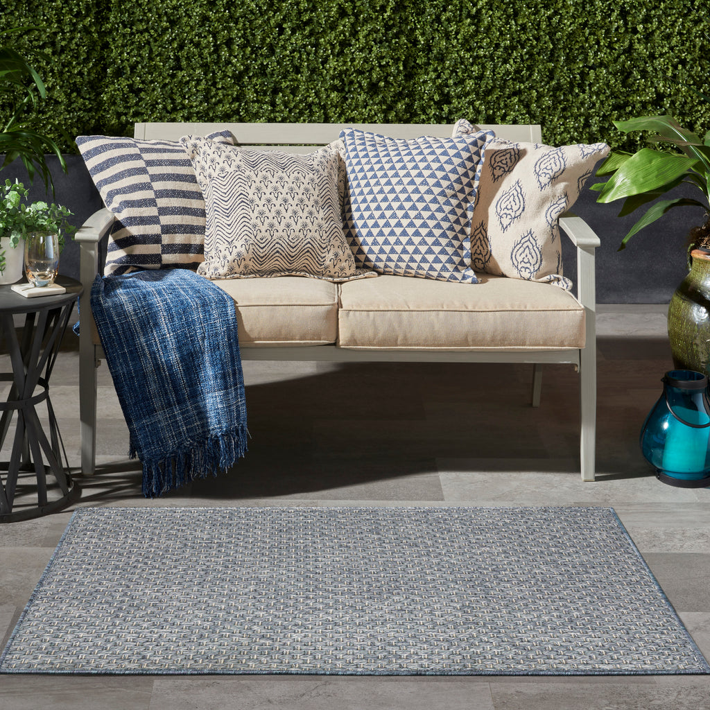 nourison tulum tlm03 denim rug