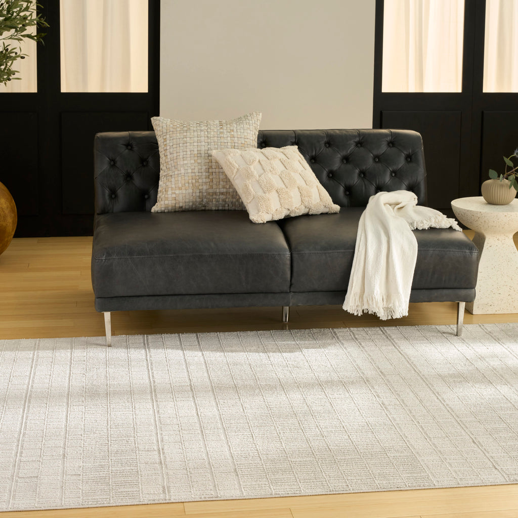 nourison nordic nrc10 ivory rug