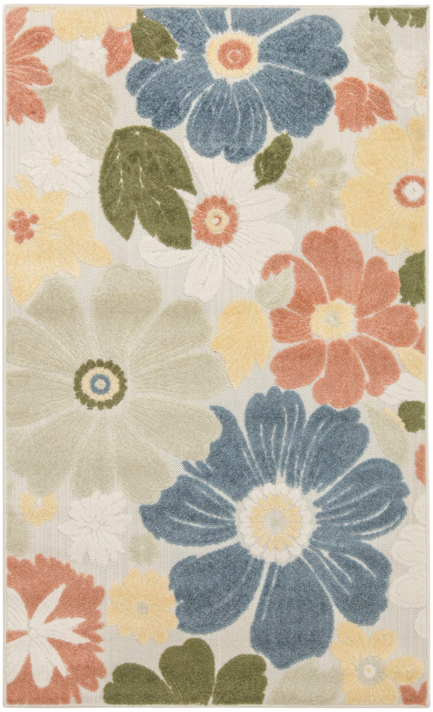 nourison aloha alh42 multicolor rug