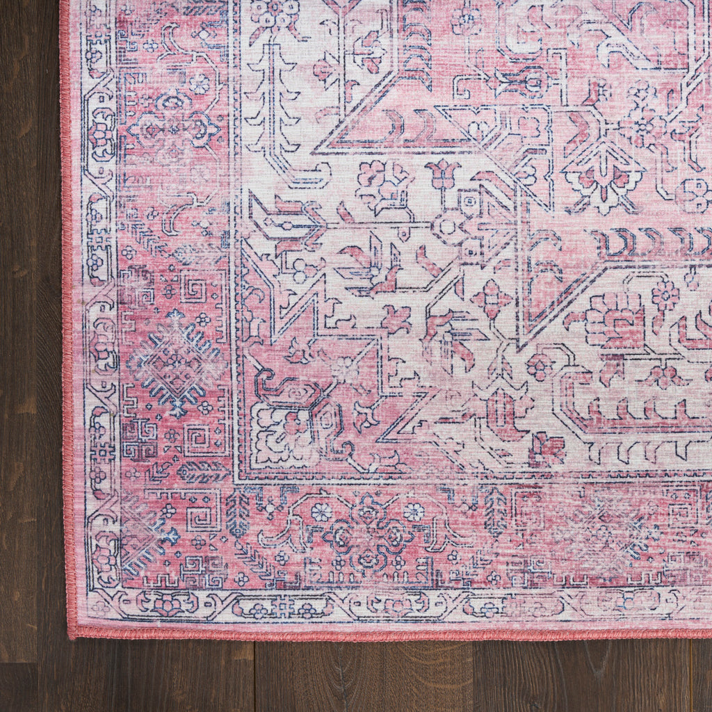 nourison nourison washables nwb15 pink rug