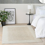 nourison grand street grn03 ivory beige rug