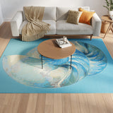 nourison color splash csp01 blue ivory rug