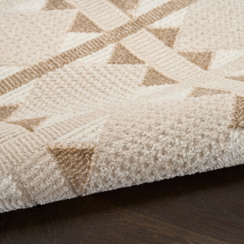 nourison nordic nrc06 taupe rug
