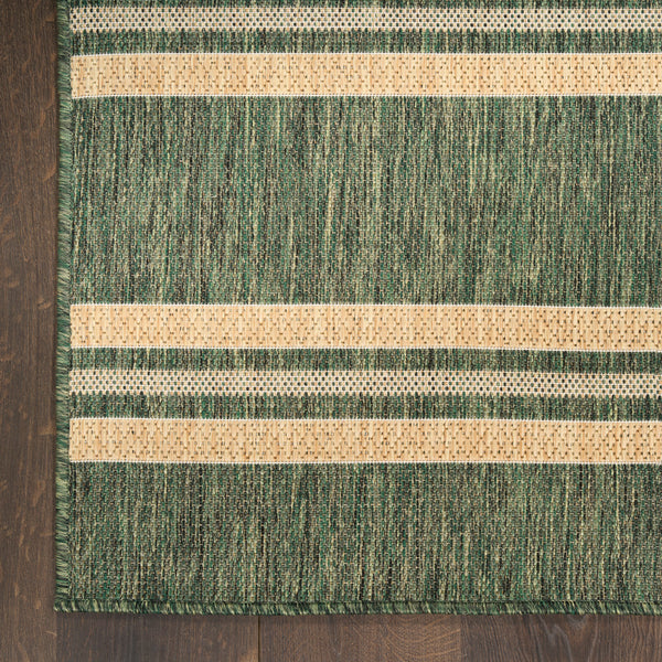 nourison horizon indoor outdoor hoz05 green rug