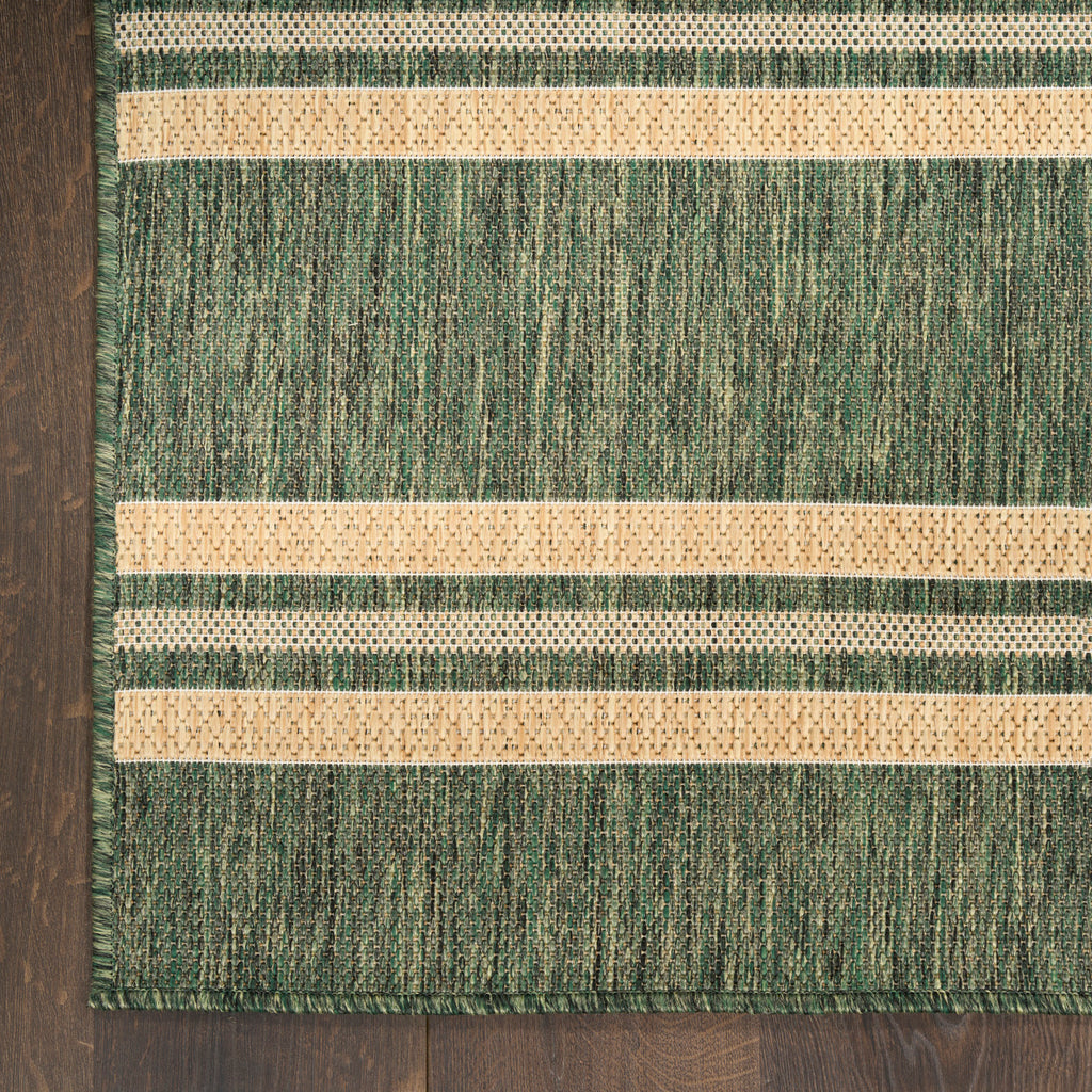 nourison horizon indoor outdoor hoz05 green rug