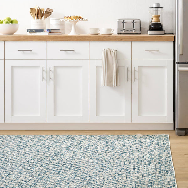 dash albert melange da2045 blue rug