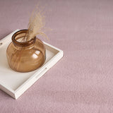 nourison soft plush rabbit fur sff01 lavender rug