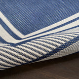 nourison horizon indoor outdoor hoz03 navy rug