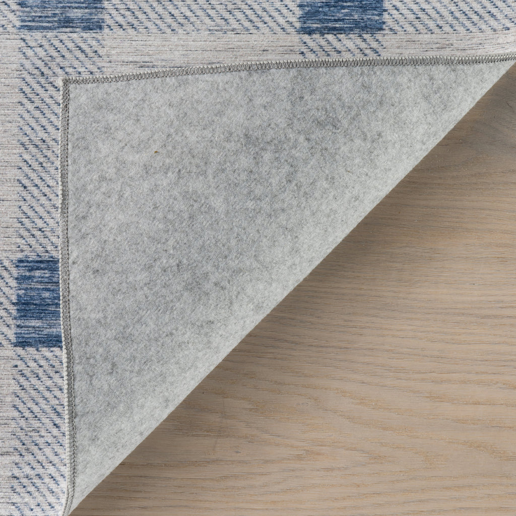 dash albert teahouse da2411 blue machine washable polyester rug