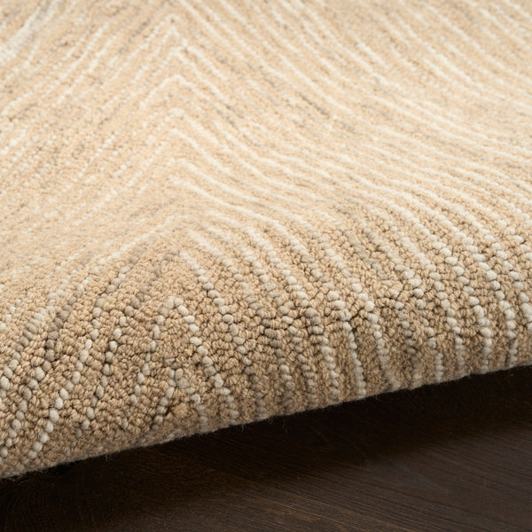nourison pure angles ang01 camel rug
