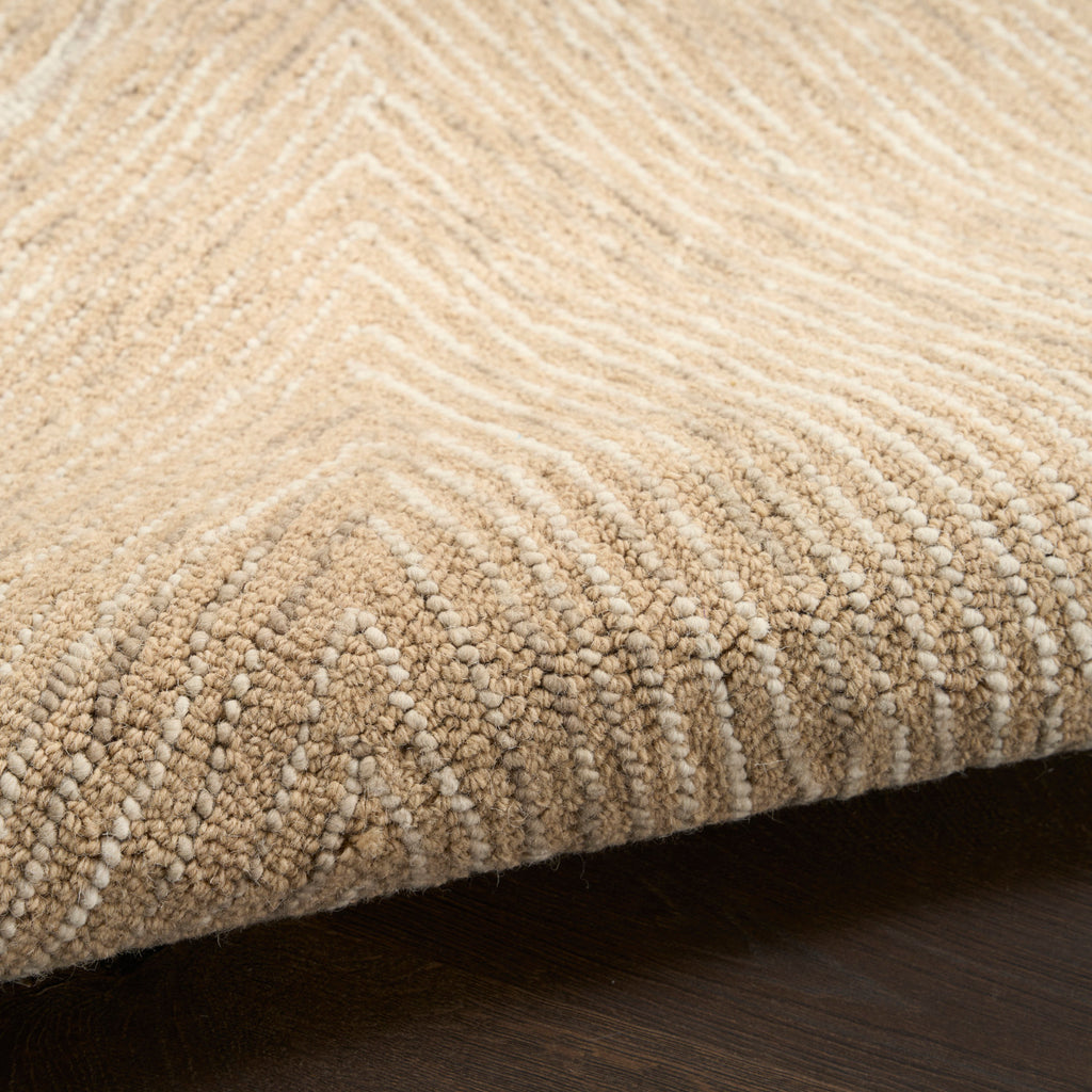nourison pure angles ang01 camel rug