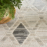 nourison serenity home srh08 beige grey rug