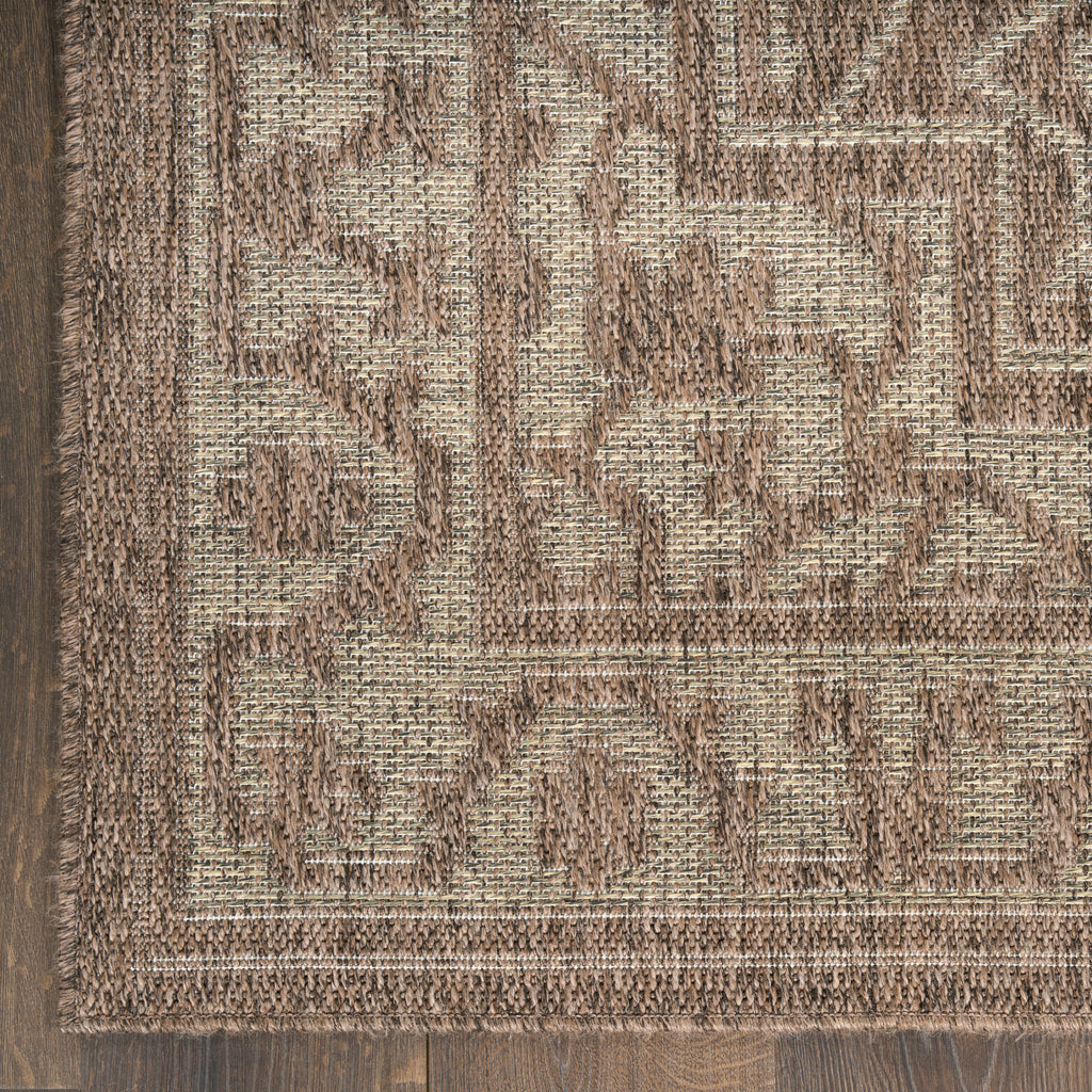 nourison tulum tlm05 brown rug