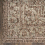 nourison tulum tlm05 brown rug