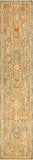 nourison antique bloom anb02 sage multicolor rug