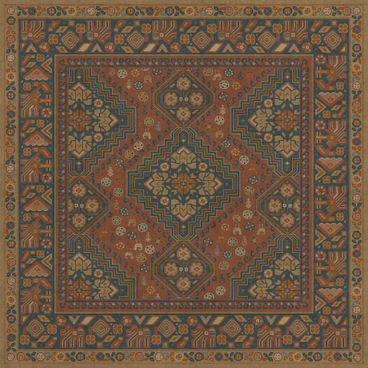 Spicher and Company Biltmore Grand Estate Bachelors Wing Vinyl Mat