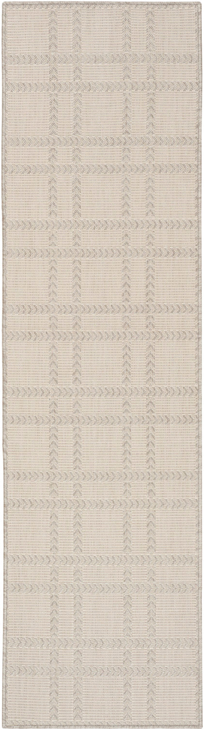 nourison horizon indoor outdoor hoz04 grey rug