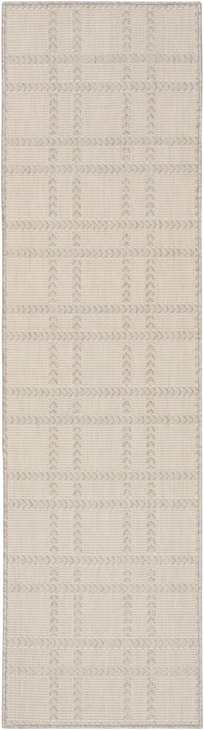 nourison horizon indoor outdoor hoz04 grey rug