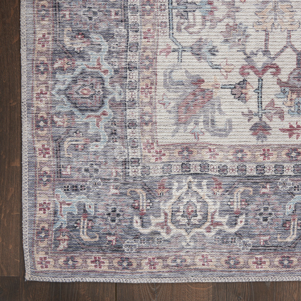nourison new concept washables sr104 grey rug