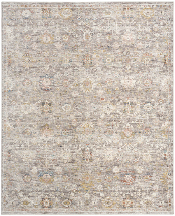 nourison antique fusion anf05 grey rug