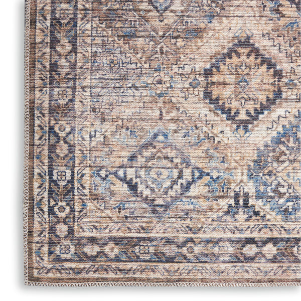 nourison new concept washables sr103 ivory latte rug