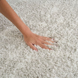 nourison modern shag mmd06 grey ivory rug