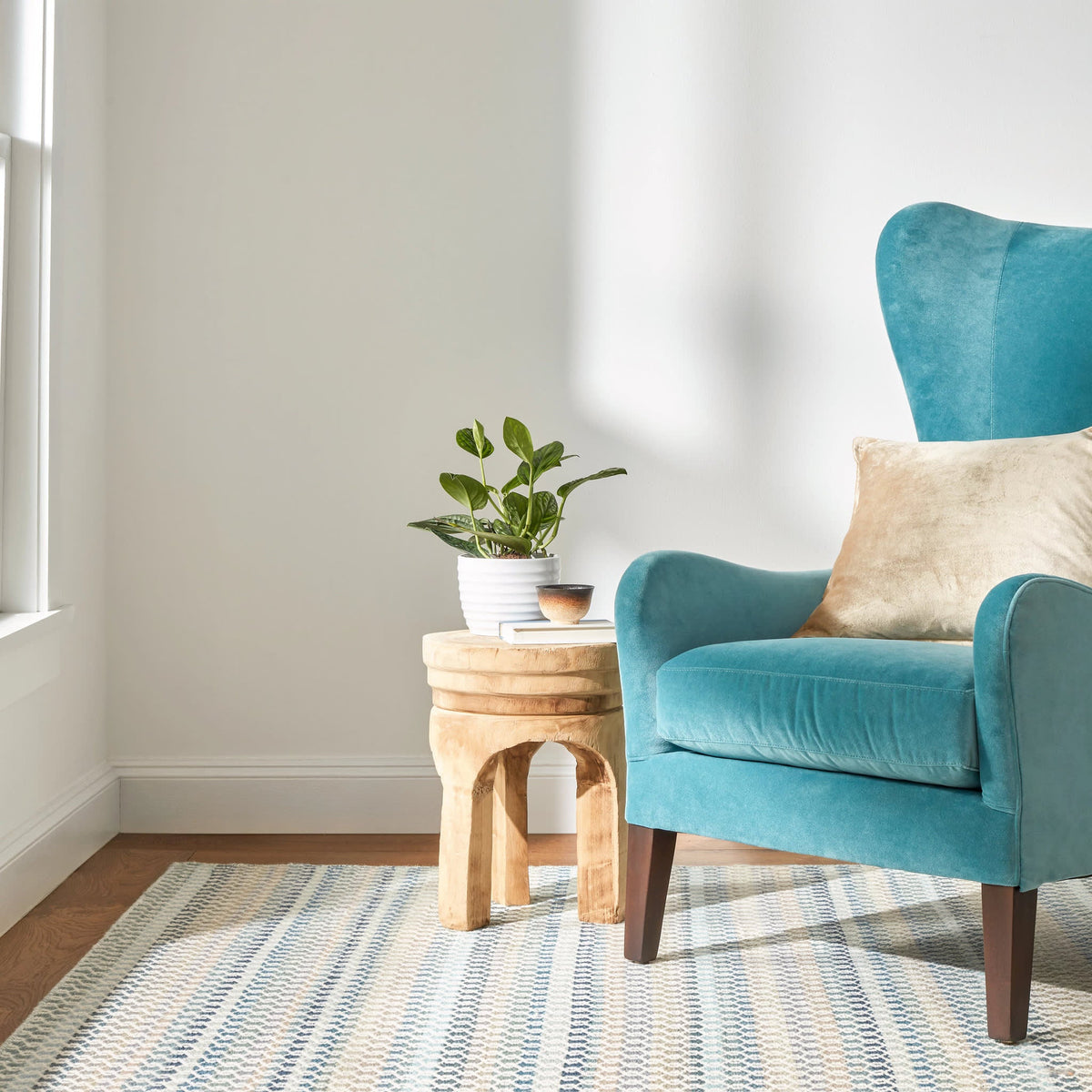 dash albert poppy da2024 blue rug