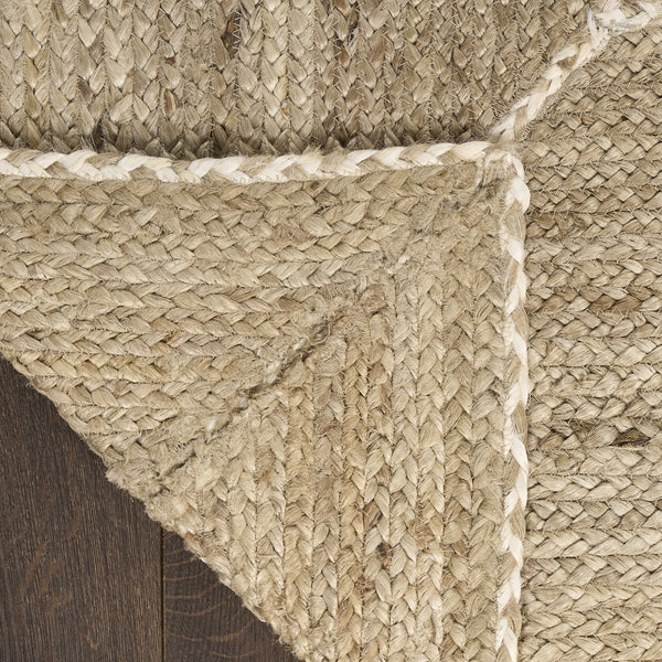 nourison terrazzo jute trj01 natural grey rug